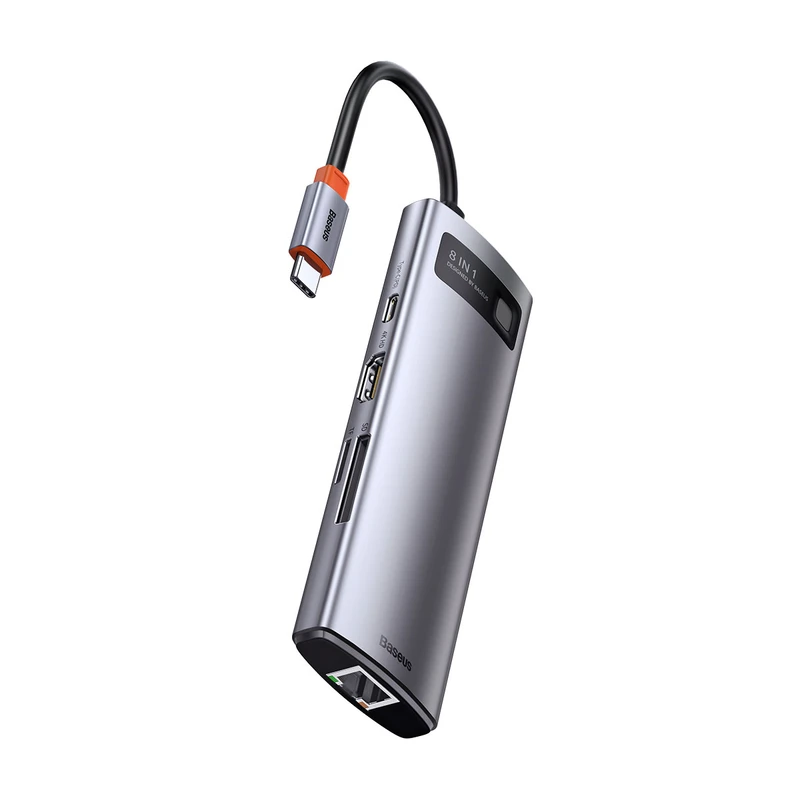 هاب 8 پورت بیسوس مدل CAHUB-CV0G اصل همراه با گارانتی