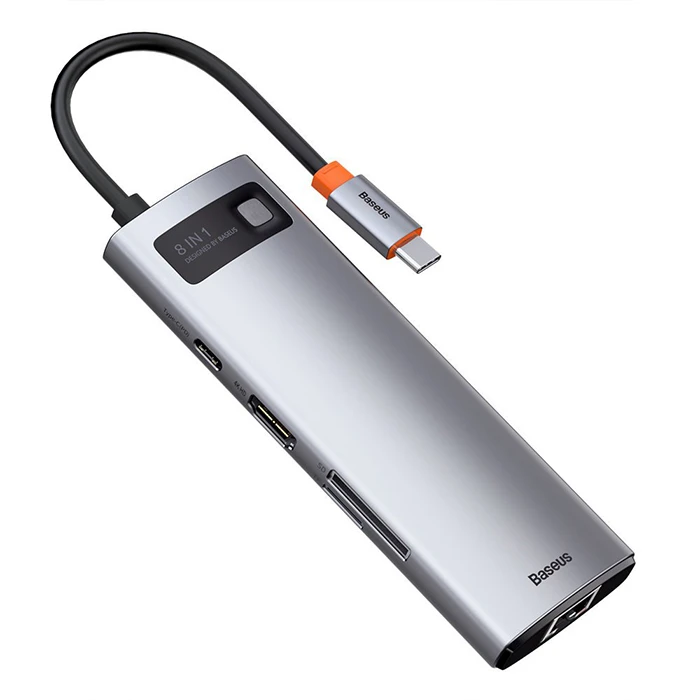 هاب 8 پورت بیسوس مدل CAHUB-CV0G اصل همراه با گارانتی
