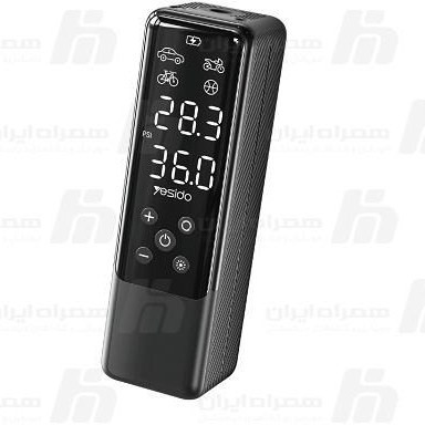 پمپ باد دمنده باتری 4000 میلیآمپر یسیدو مدل VC05 اصل همراه با گارانتی