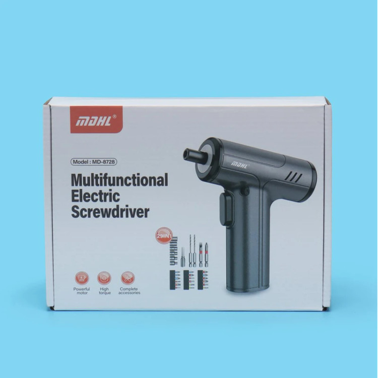 پیچ گوشتی شارژی MDHL مدل MD-8728 اورجینال همراه با گارانتی
