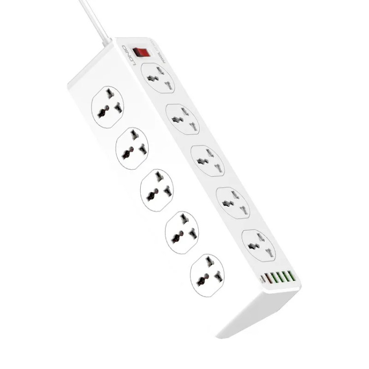 چند راهی برق و شارژر مدل SC10610C ال دینیو دارای گارانتی و ضمانت اصالت کالا