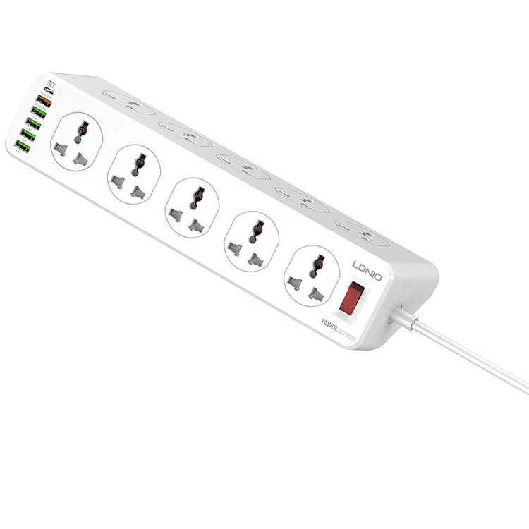چند راهی برق و شارژر مدل SC10610C ال دینیو دارای گارانتی و ضمانت اصالت کالا