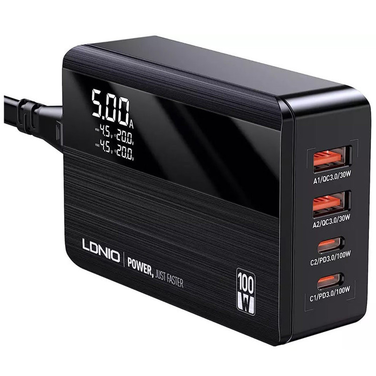 شارژر دیواری 100 وات ال دینیو مدل A4809C اصل