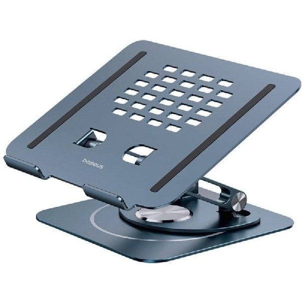 پایه لپ تاپ فلزی تاشو بدنه آلیاژ آلومینیوم بیسوس مدل BS-HP017 اورجینال همراه با گارانتی