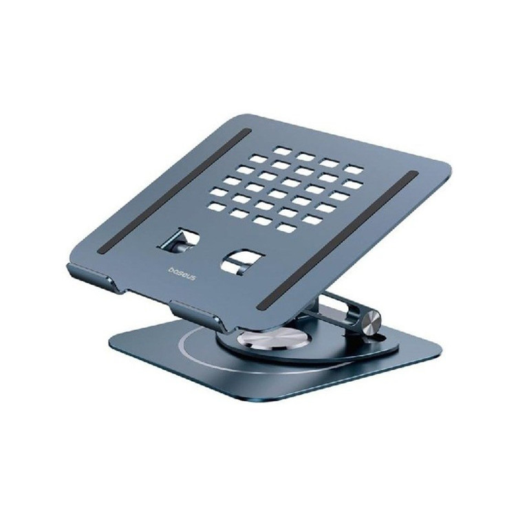 پایه لپ تاپ فلزی تاشو بدنه آلیاژ آلومینیوم بیسوس مدل BS-HP017 اورجینال همراه با گارانتی