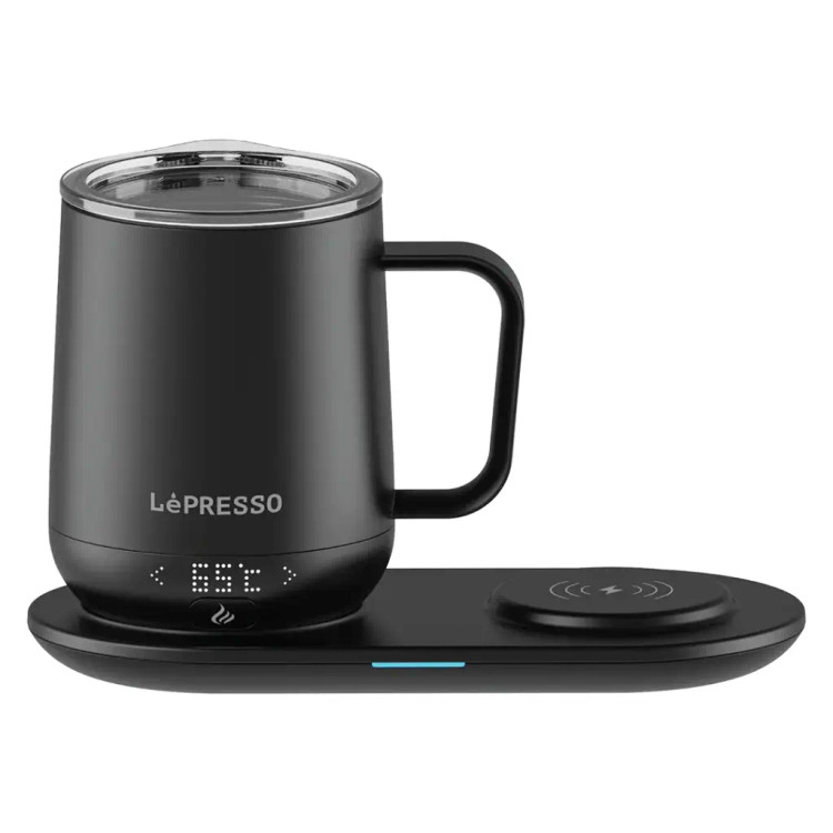 ماگ هوشمند ظرفیت 355 میلیلیتر جنس استیل ضد زنگ مدل LPCFFM0034 لپرسو اصل همراه با گارانتی