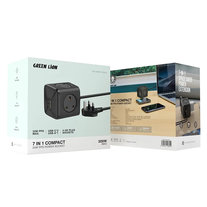 چندراهی برق 33 وات گرین لاین مدل GN7N133WPS اصلی