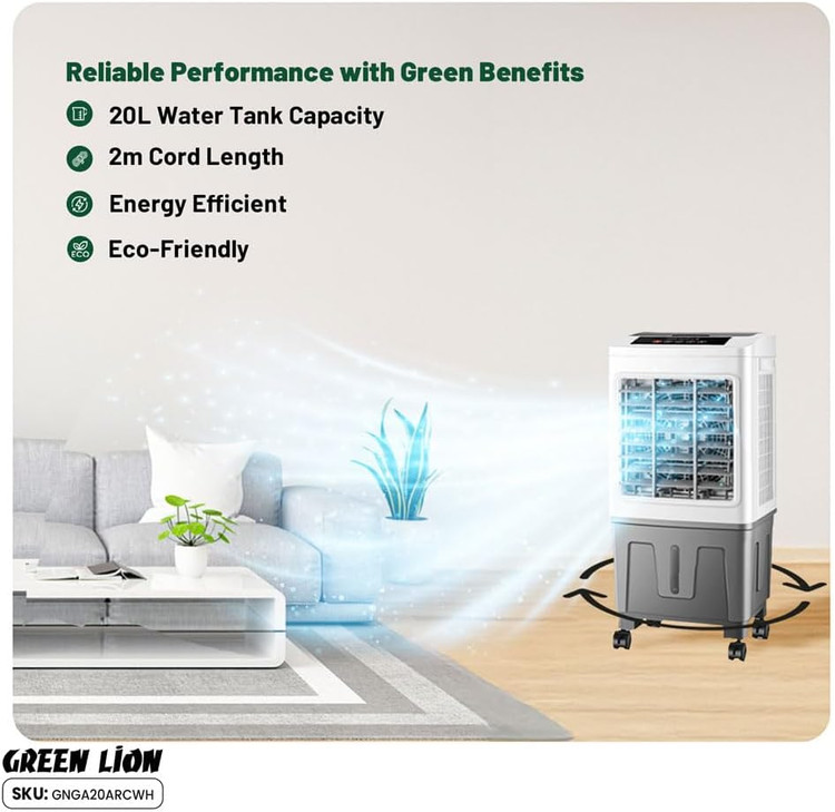 کولر آبی گرین لاین مدل GNGA20ARC اورجینال