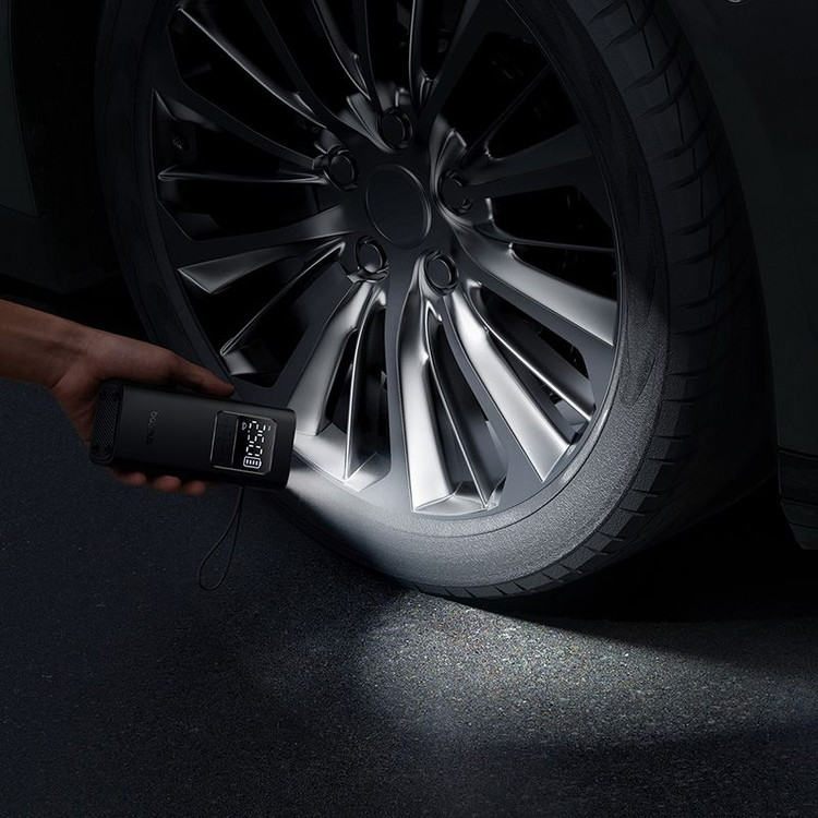 کمپرسور باد شارژی باتری 4000 میلیآمپر بیسوس مدل BS-CG016 اصل همراه با گارانتی