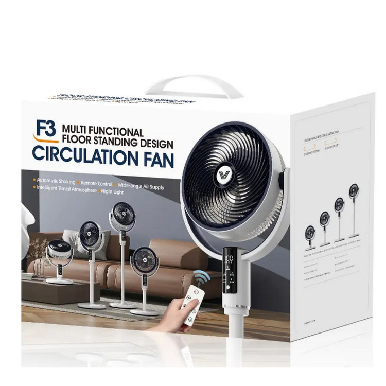 پنکه ایستاده و رومیزی شارژی مدل F3 اصل همراه با گارانتی