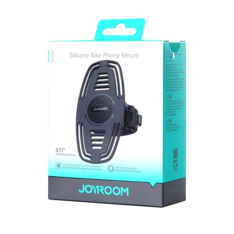 هولدر سیلیکونی موبایل دوچرخه و موتورسیکلت جویروم مدل JR-ZS382 دارای ضمانت اصالت کالا