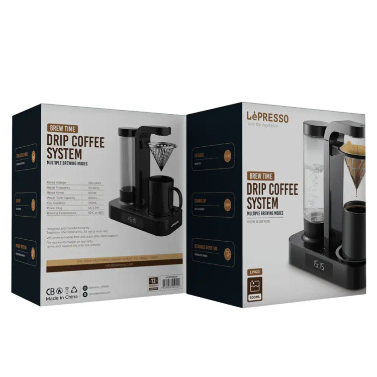 سیستم قهوه قطره ای لپرسو مدل LPCFFM0023 600 وات اورجینال همراه با گارانتی