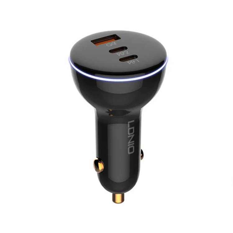 شارژر فندکی سوپر فست شارژ 160 وات ال دینیو مدل C102 اصل