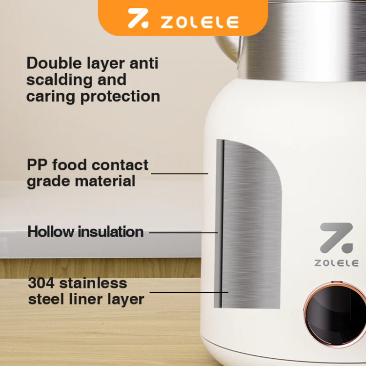کتری برقی ظرفیت 1.5 لیتر Zolele (Mi) مدل HK152 اصل همراه با گارانتی