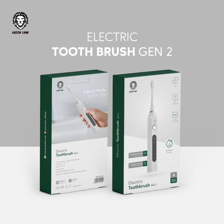 مسواک برقی گرین لاین مدل Gen-2 اورجینال همراه با گارانتی