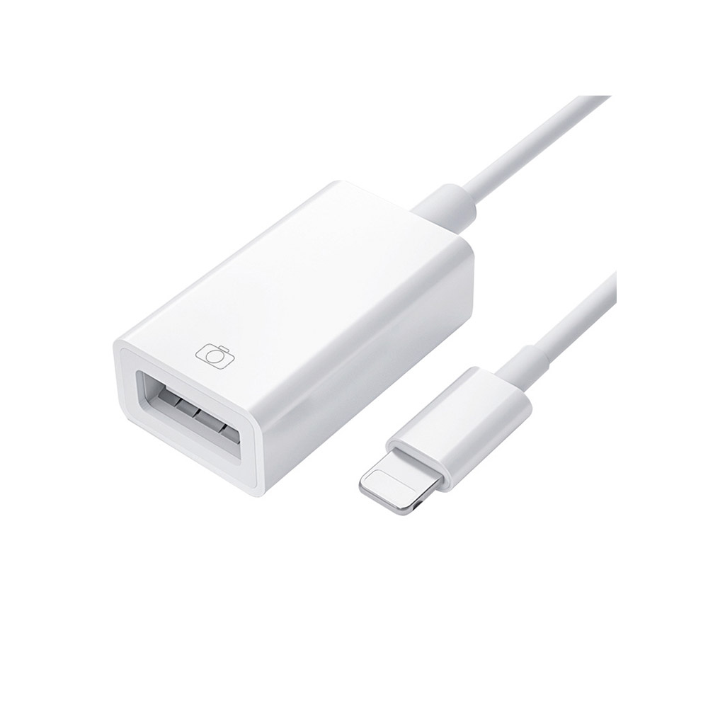 مبدل USB به لایتنینگ یسیدو مدل GS10 طول 13 سانتی‌متر بدنه پی وی سی اصلی