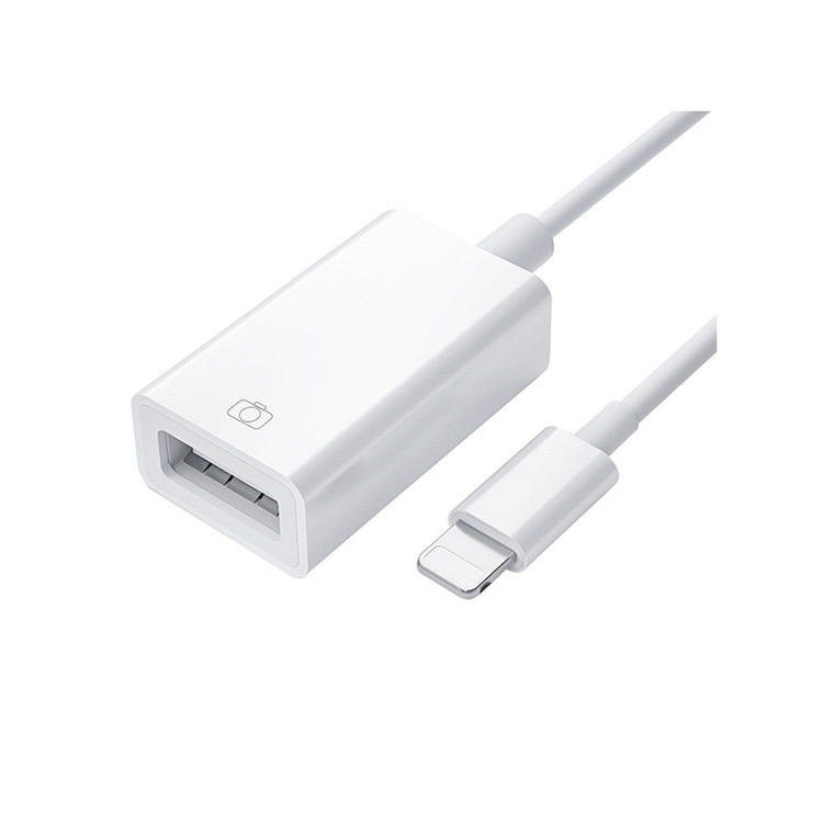 مبدل USB به لایتنینگ یسیدو مدل GS10 طول 13 سانتیمتر بدنه پی وی سی اصلی