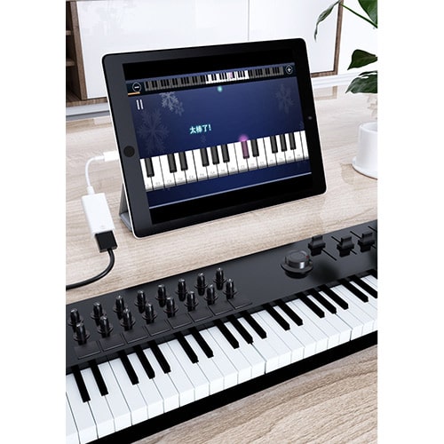 مبدل USB به لایتنینگ یسیدو مدل GS10 طول 13 سانتیمتر بدنه پی وی سی اصلی