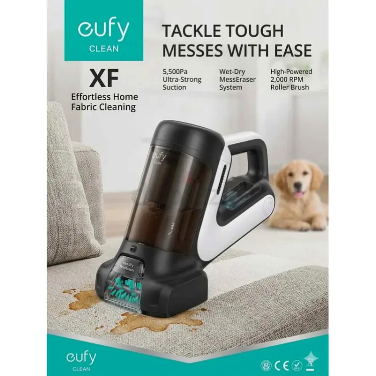 مبل شوی و لکه بر شارژی Eufy مدل Clean XFi T2530 با مخزن آب تمیز و کثیف وارداتی همراه با گارانتی
