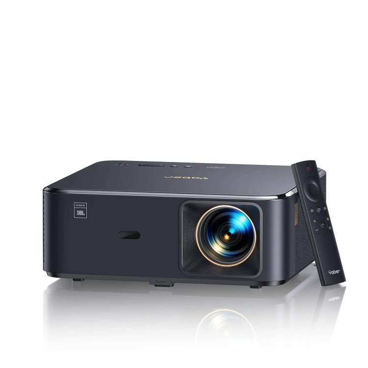 پروژکتور خانگی Yaber مدل K2s با اسپیکر داخلی و تصویر 40 تا 200 اینچ اورجینال
