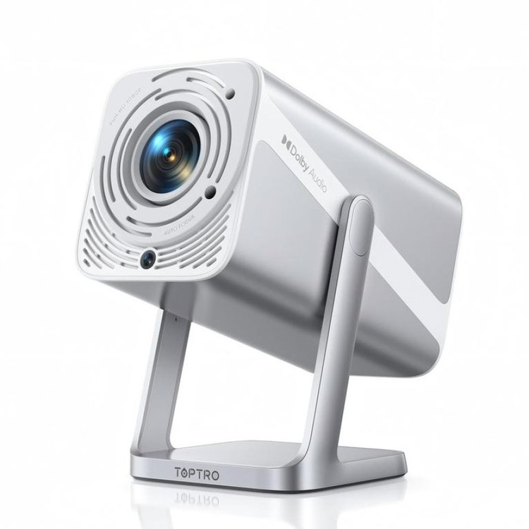 پروژکتور اندرویدی TOPTRO مدل TP1 با کیفیت Full HD و صدای Dolby اصل همراه با گارانتی
