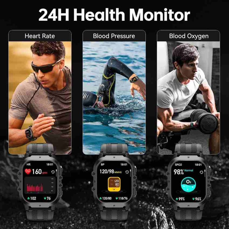 اسمارت واچ Oukitel مدل BT20 وارداتی همراه با گارانتی