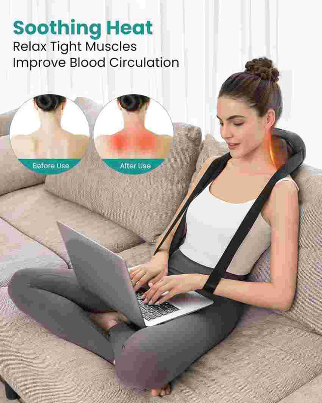 ماساژور گردن شارژی Nektech مدل NK-NM11 اورجینال همراه با گارانتی