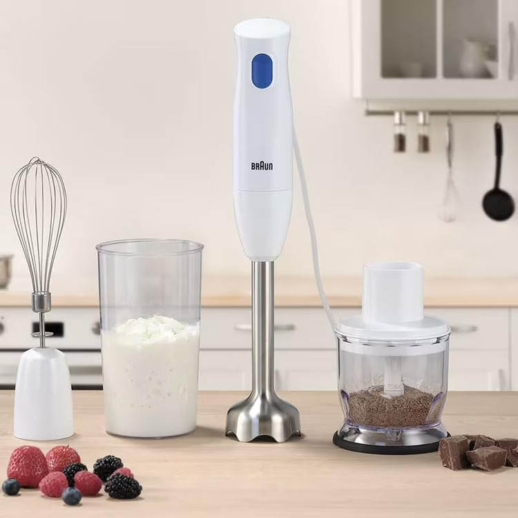 گوشت کوب برقی سه کاره Braun مدل MQ10.202M دارای ضمانت اصالت کالا