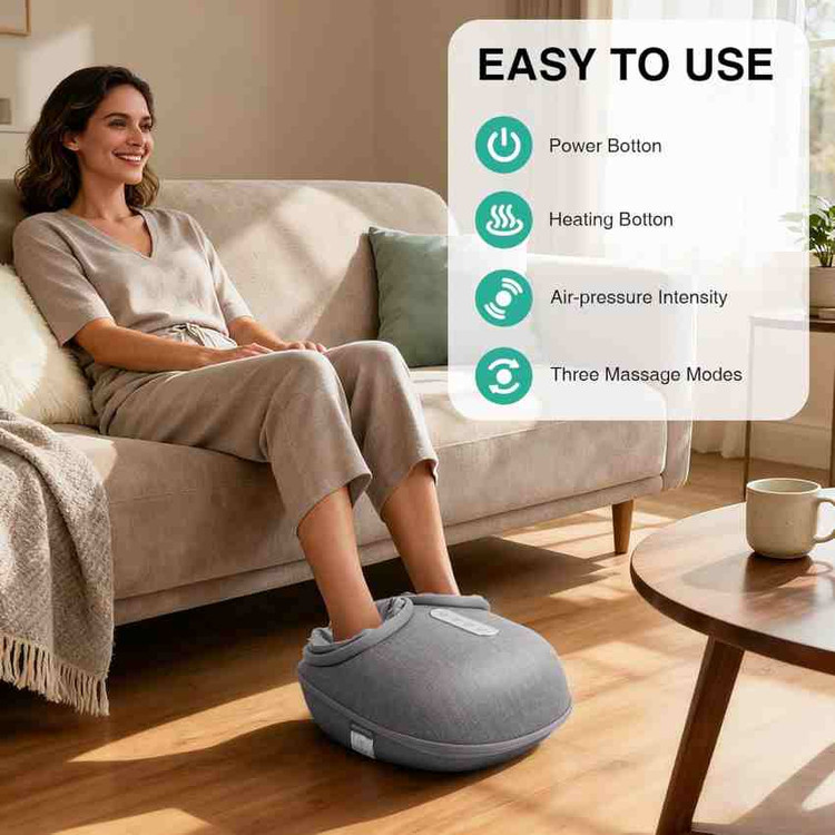 ماساژور پا برقی Medcursor مدل MDFM400 با حرارت وارداتی همراه با گارانتی