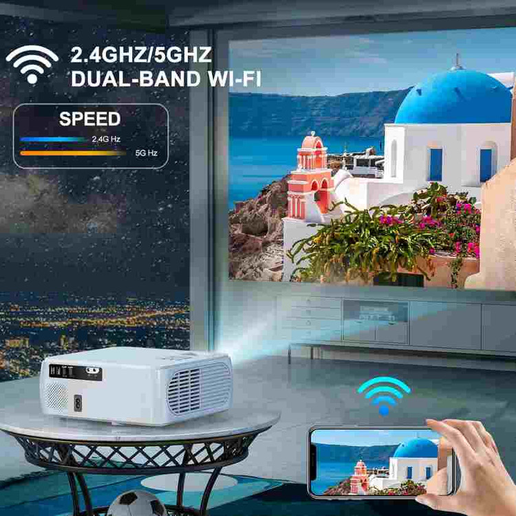 پروژکتور 1080P TOPTRO مدل X3 همراه کیف حمل دارای گارانتی و ضمانت اصالت کالا