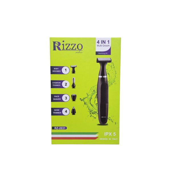 ماشین اصلاح صورت و بدن و بادی گروم Rizzo مدل 2031 وارداتی دارای گارانتی و ضمانت اصالت کالا