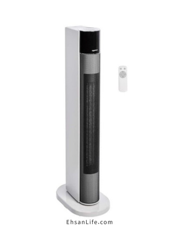 هیتر برقی سرامیکی Amazon Basics مدل Tower Heaterتوان 2200 وات وارداتی همراه با گارانتی