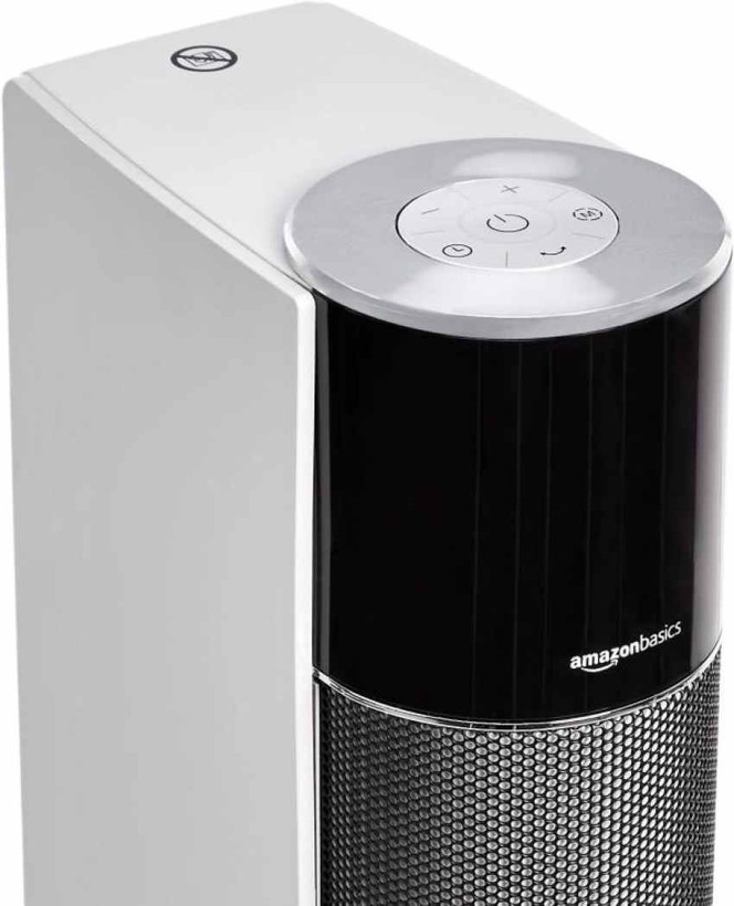هیتر برقی سرامیکی Amazon Basics مدل Tower Heaterتوان 2200 وات وارداتی همراه با گارانتی