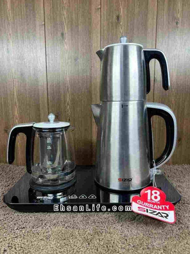 چای ساز و قهوه ساز Sizar مدل SB-1501 اورجینال همراه با گارانتی