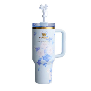 تراول ماگ LoveShackFancy مدل Holiday Quencher Limited edition اصل همراه با گارانتی